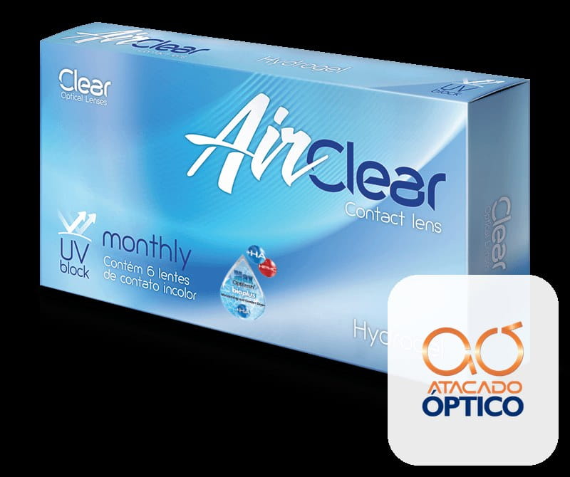 AirClear Mensal — Lentes de Contato Atacado Optico