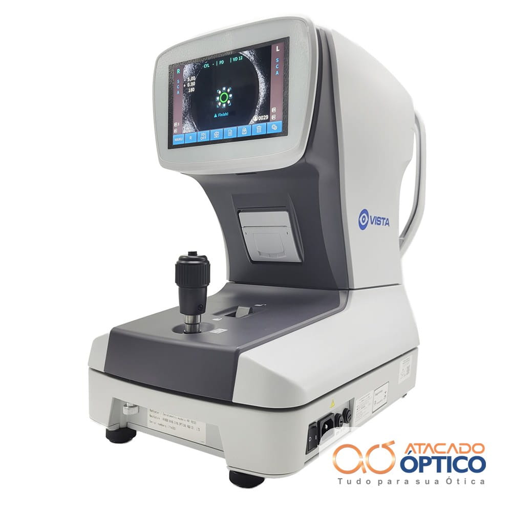 Auto Refrator com Ceratômetro Vista Plus — Equipamentos Atacado Optico