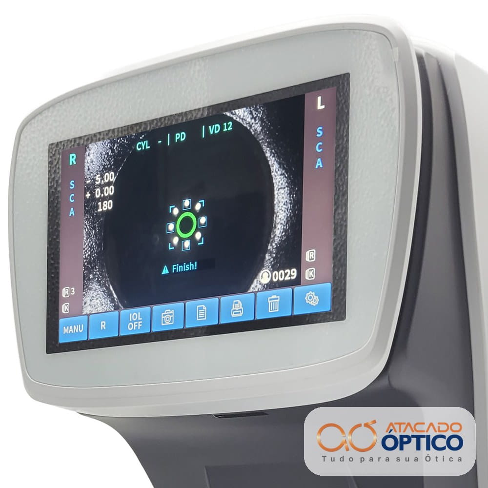 Auto Refrator com Ceratômetro Vista Plus — foto 3 — Equipamentos Atacado Optico