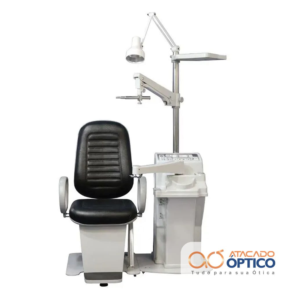Conjunto Cadeira e Coluna TOP — Equipamentos Atacado Optico