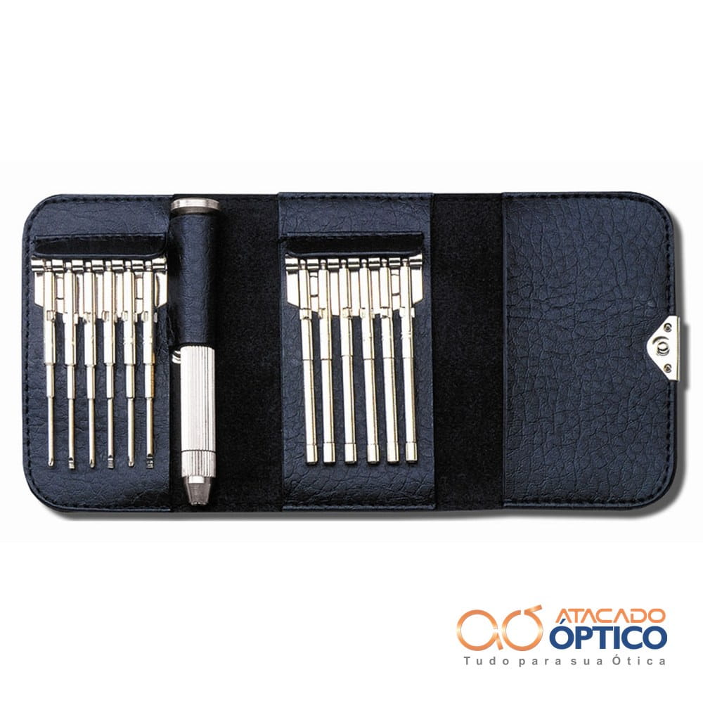 Conjunto de Chaves Full 12 lâminas — Ferramentas Atacado Optico