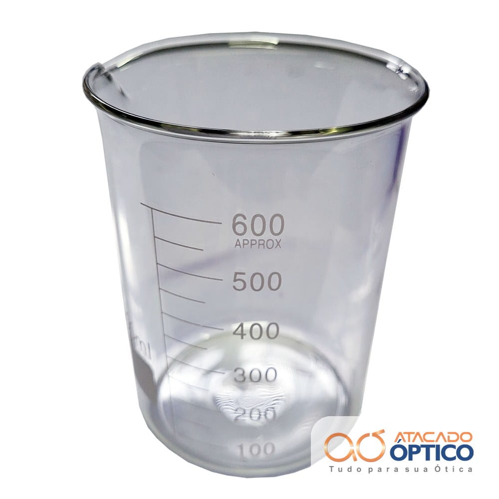 Copo de Vidro para Coloração — Equipamentos Atacado Optico