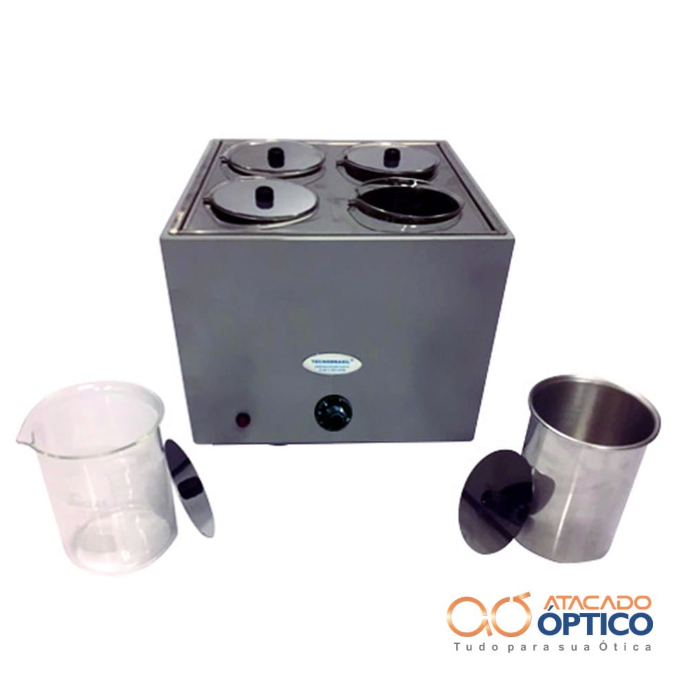 Máquina de Coloração 4 copos (Padrão copo de vidro) — Equipamentos Atacado Optico