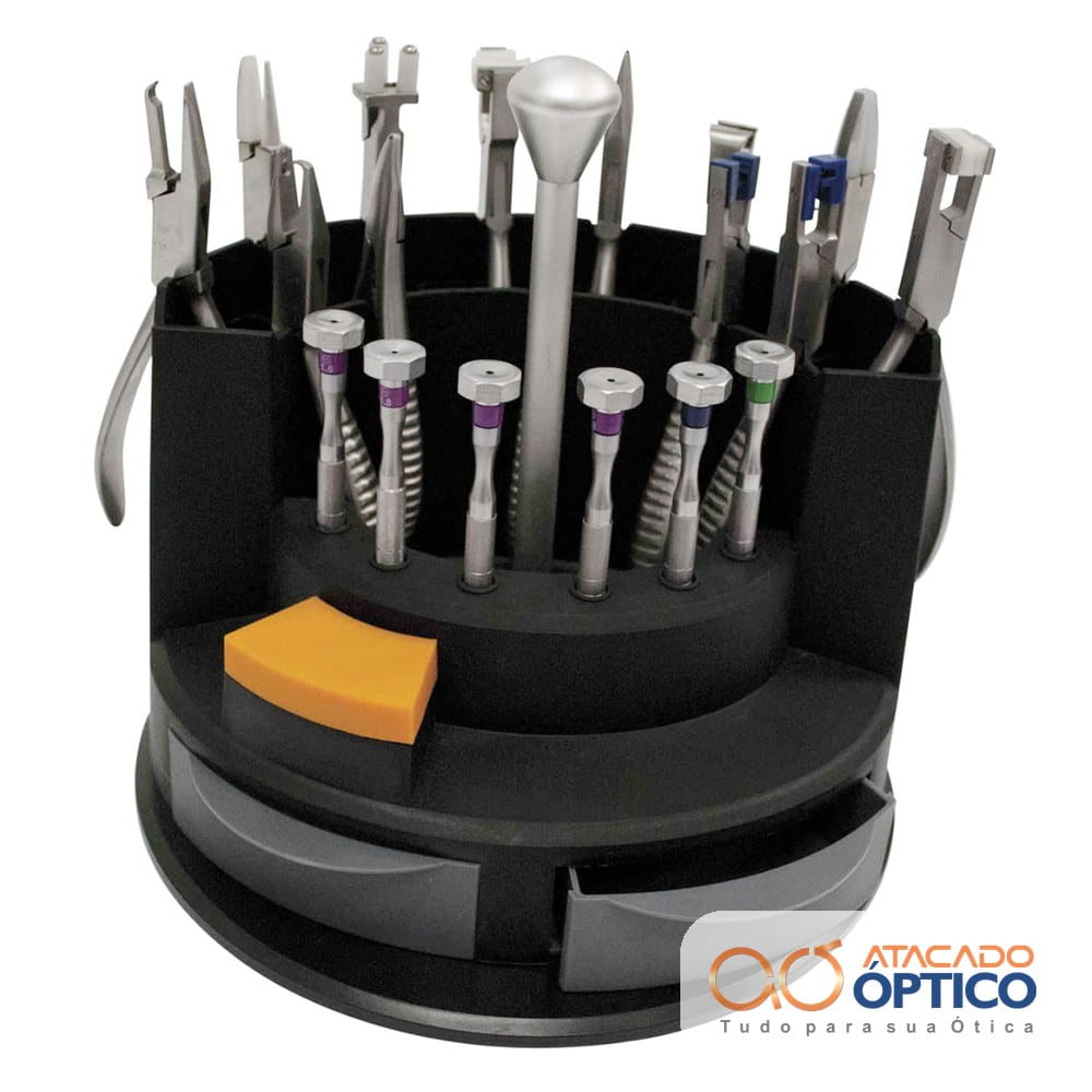 Kit Alicates e Chaves Big Box — Ferramentas Atacado Optico