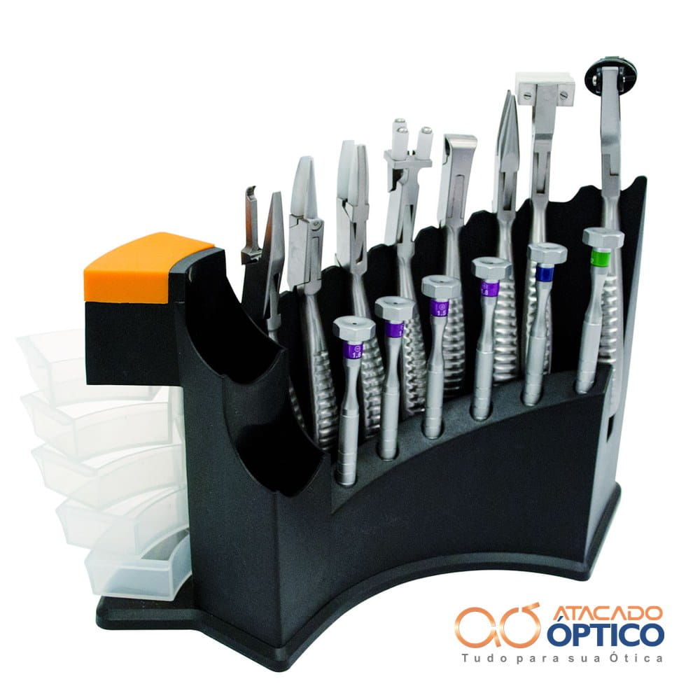 Kit Alicates e Chaves Small Box — Ferramentas Atacado Optico