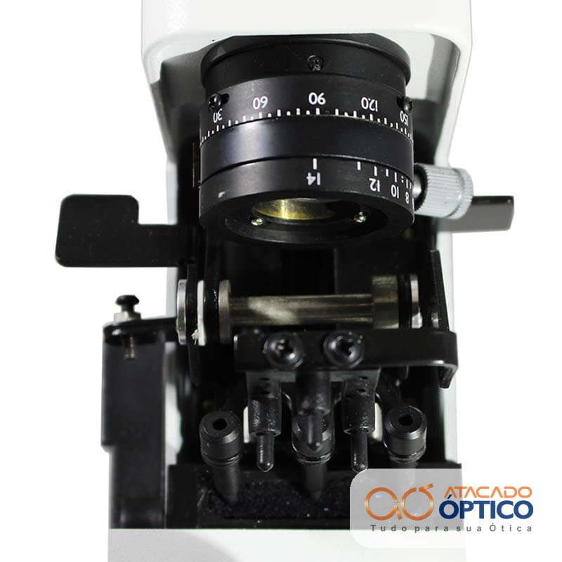 Lensômetro leitura externa Vision Branco — foto 2 — Equipamentos Atacado Optico